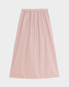 BASERANGE Elastic waist skirt Comfortable French BAS-SKCA-PO-SU25-FEN Pink